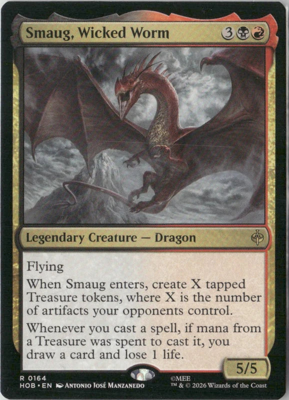 Scan Image | Smaug, Wicked Worm - The Hobbit | [78D7706B]