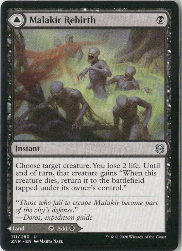 Scan Image | Malakir Rebirth - Zendikar Rising | [61783F82]