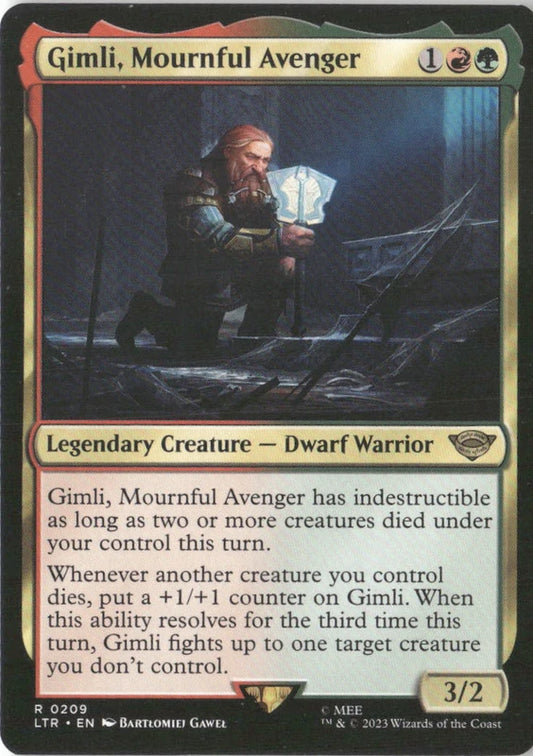 Gimli, Mournful Avenger - Universes Beyond: The Lord of the Rings: Tales of Middle-earth