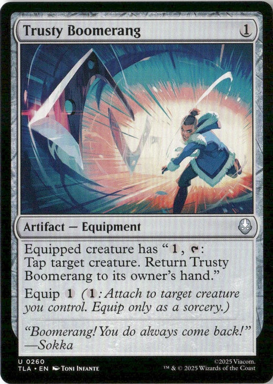 Trusty Boomerang - Avatar: The Last Airbender