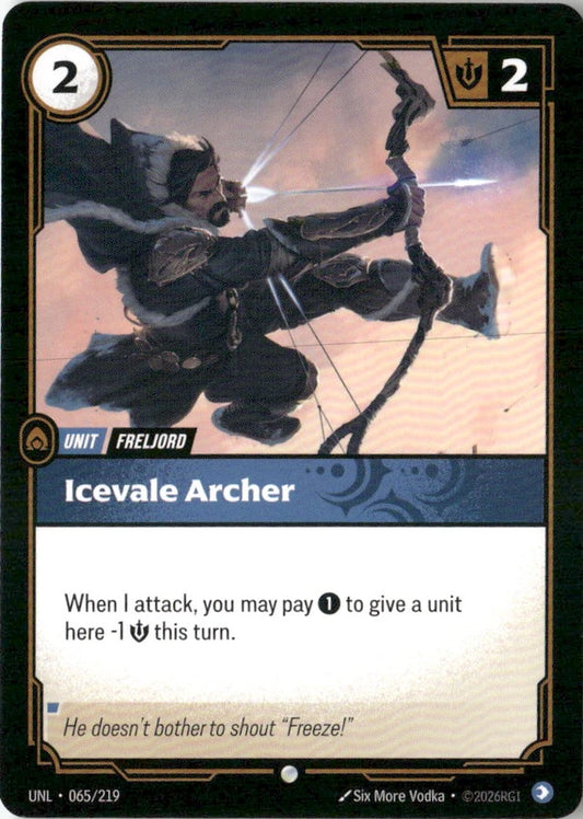 Icevale Archer - Unleashed