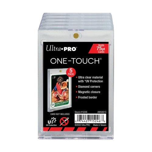 Ultra Pro: 75PT UV ONE-TOUCH Magnetic Holder (5 ct retail pack)