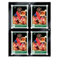ULTRA PRO ONE TOUCH - 4-card Black Border 130pt Magnetic Closure