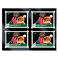 ULTRA PRO ONE TOUCH - 4-card Black Border 130pt Magnetic Closure