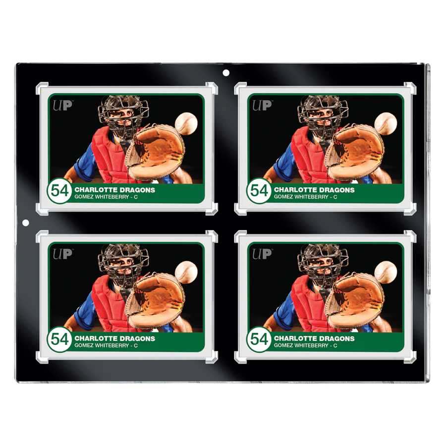 ULTRA PRO ONE TOUCH - 4-card Black Border 130pt Magnetic Closure