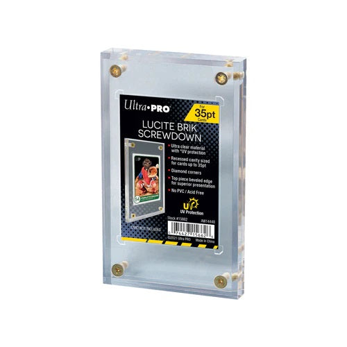 Ultra Pro: Lucite Brik UV Screwdown 35PT