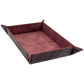 ULTRA PRO Gaming Accessories - Foldable Dice Rolling Trays- Ruby Suede