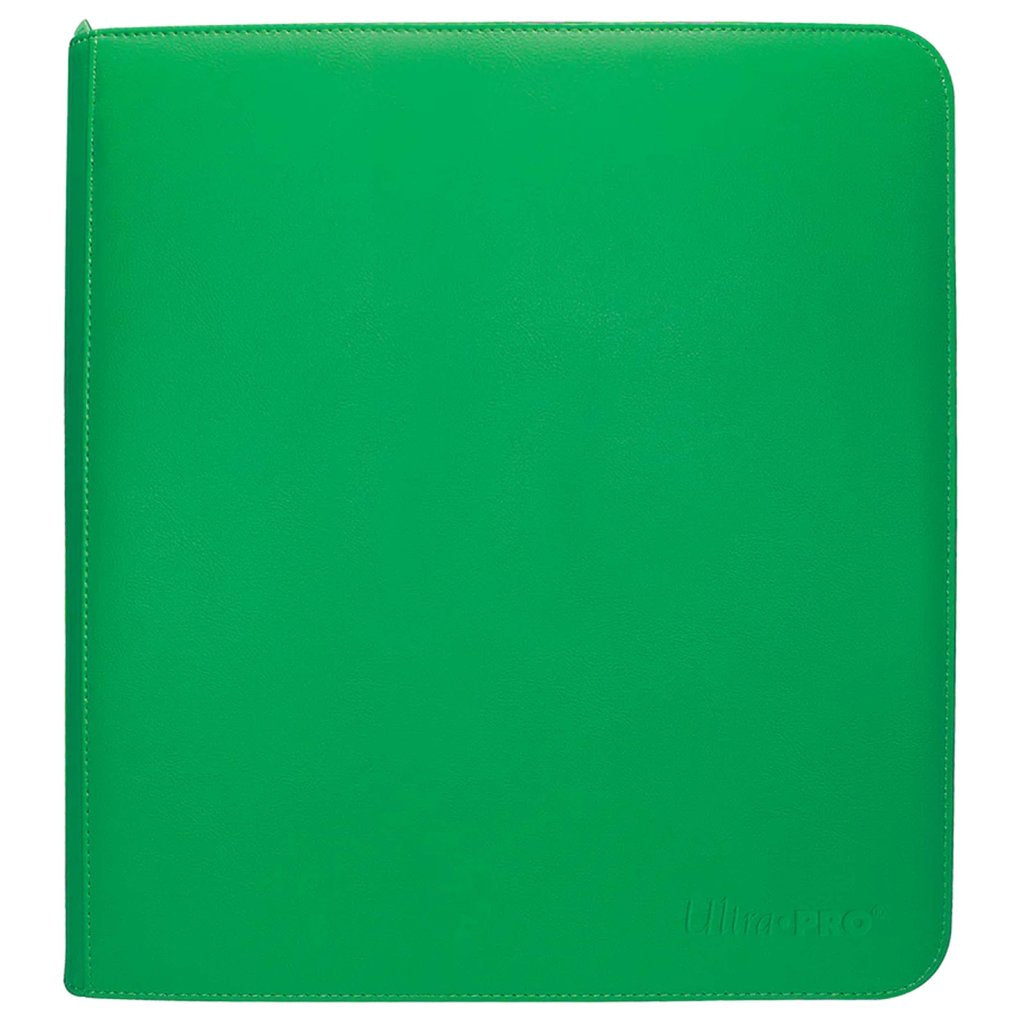 ULTRA PRO Binder - 12 pocket Zippered PRO Binder- Green