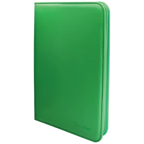 Ultra Pro: Vivid 9-Pocket Zippered PRO-Binder: Green
