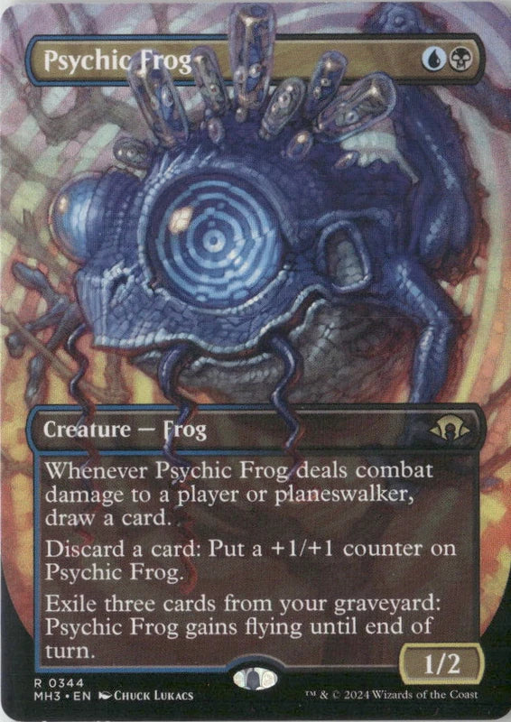 Scan Image | Psychic Frog (Borderless) - Modern Horizons 3 | [0E545891]