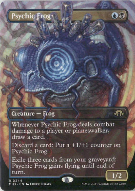 Scan Image | Psychic Frog (Borderless) - Modern Horizons 3 | [0E545891]