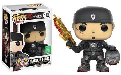 Gears Of War - Marcus Fenix w/ Head (Gold Lancer) 2016 Summer Convention Exclusive Pop! Vinyl #112