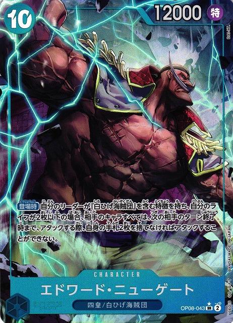 Edward.Newgate [Alternate Art] OP08-043
