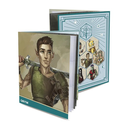 Ultra Pro: RPG Folio with Stickers featuring: Orym from Critical Role
