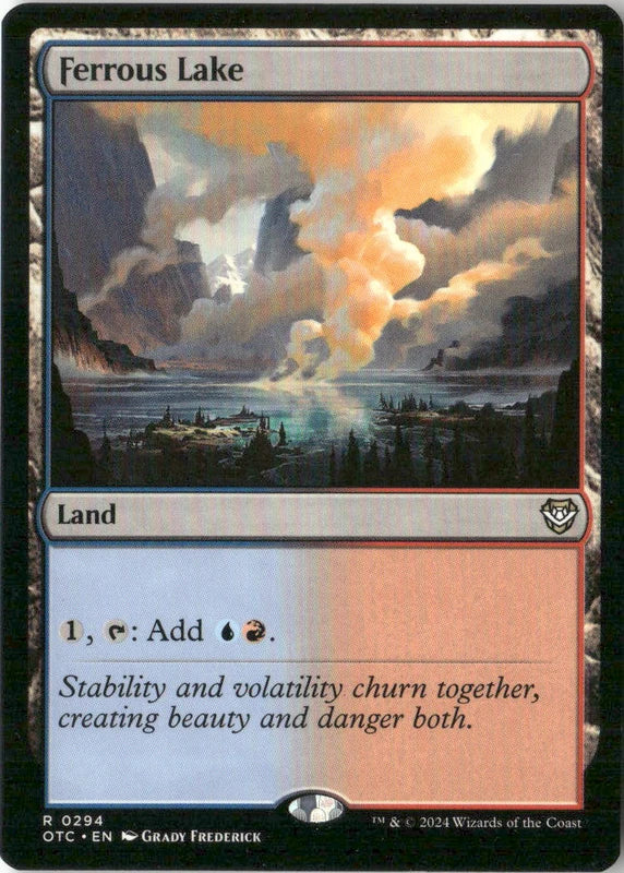 Ferrous Lake - Commander: Bloomburrow