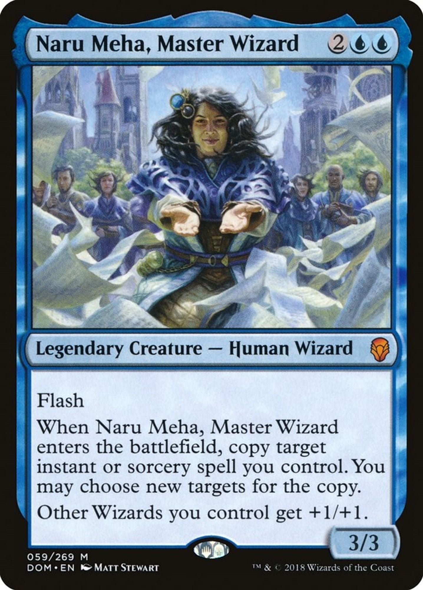 Naru Meha, Master Wizard - Dominaria