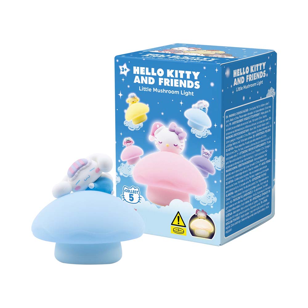 YuMe Hello Kitty and Friends Night Light Little Mushroom Light Series Blind Box