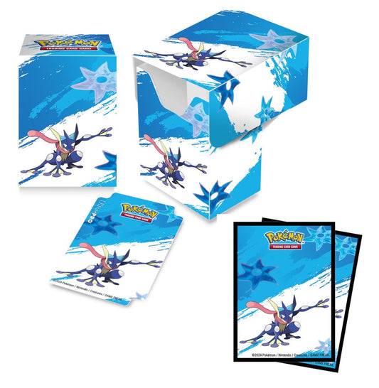 POKEMON - Deck Protector/ Box Combo- Greninja