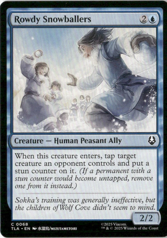 Rowdy Snowballers - Avatar: The Last Airbender