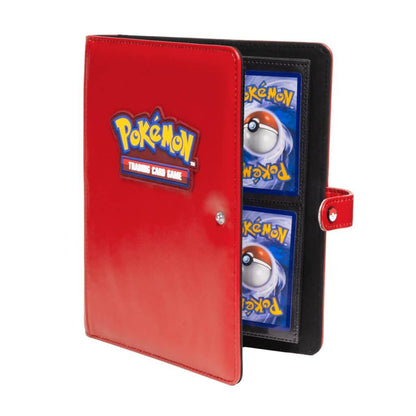 ULTRA PRO Pokémon Premium Red Snap Binder - 4 Pocket