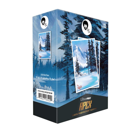 Ultra Pro: UP16522 Bob Ross - Winter Paradise 105ct APEX Deck Protector Sleeves