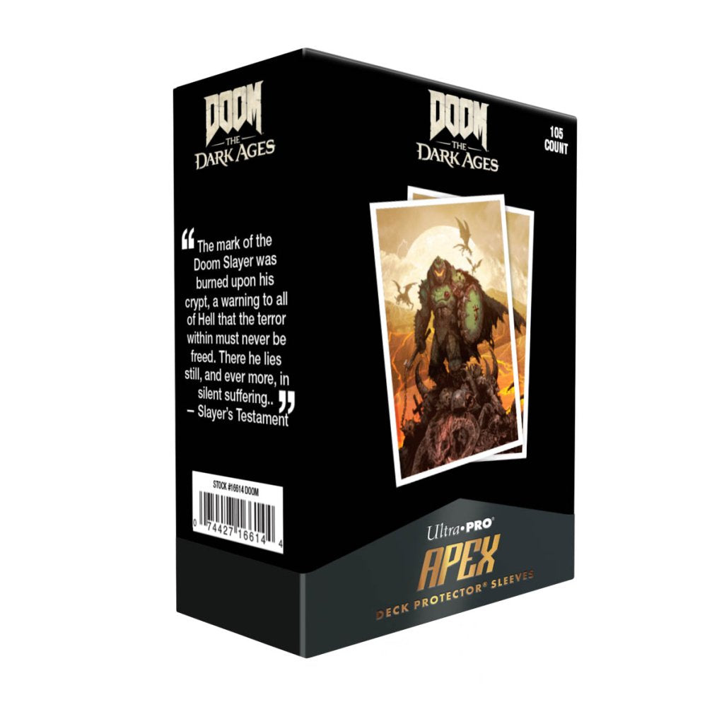 DOOM 105ct Apex Deck Protector Sleeves 2 for Bethesda