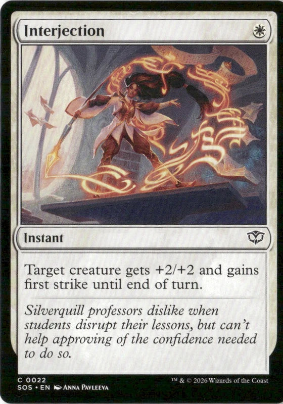 Interjection - Secrets of Strixhaven