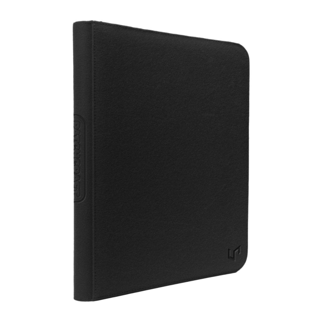 Ultra Pro Patchcraft™ Zippered 9-Pocket PRO-Binder® Black