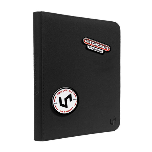 Ultra Pro Patchcraft™ Zippered 9-Pocket PRO-Binder® Black