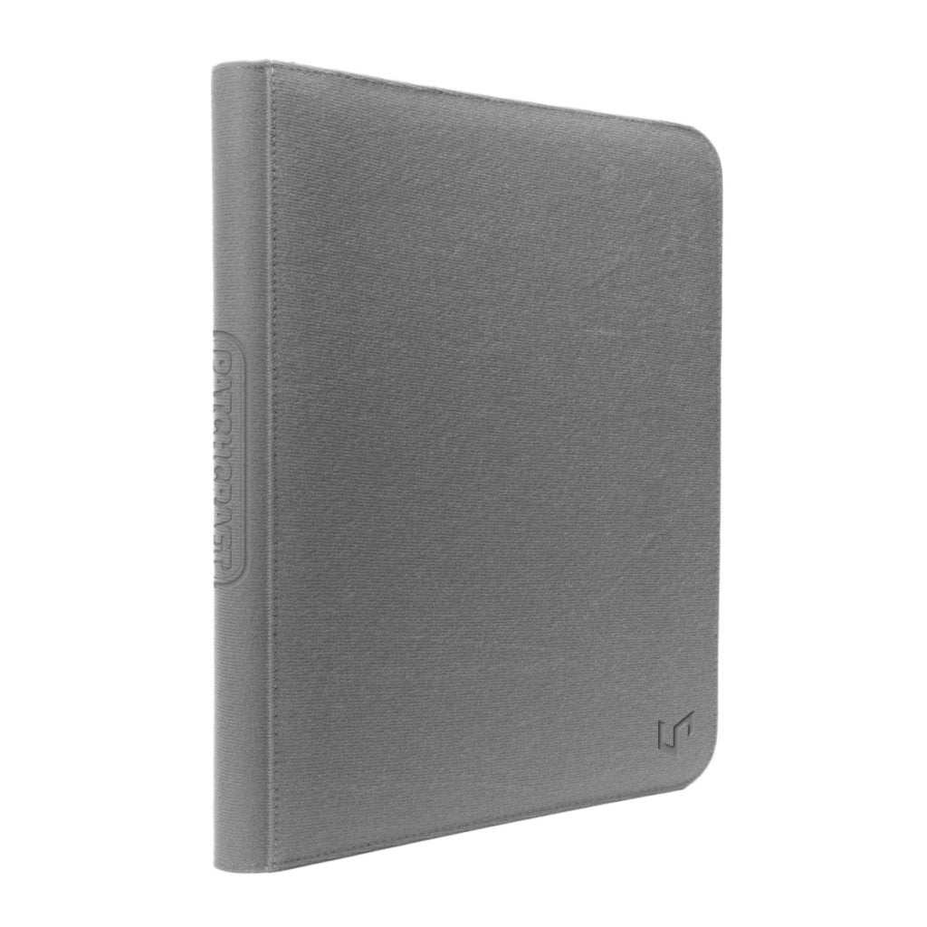 Ultra Pro Patchcraft™ Zippered 9-Pocket PRO-Binder® Gray