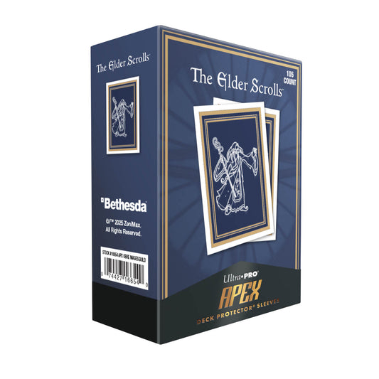 Ultra Pro: UP16654 The Elder Scrolls: Mages Guild 105ct APEX Deck Protector Sleeves