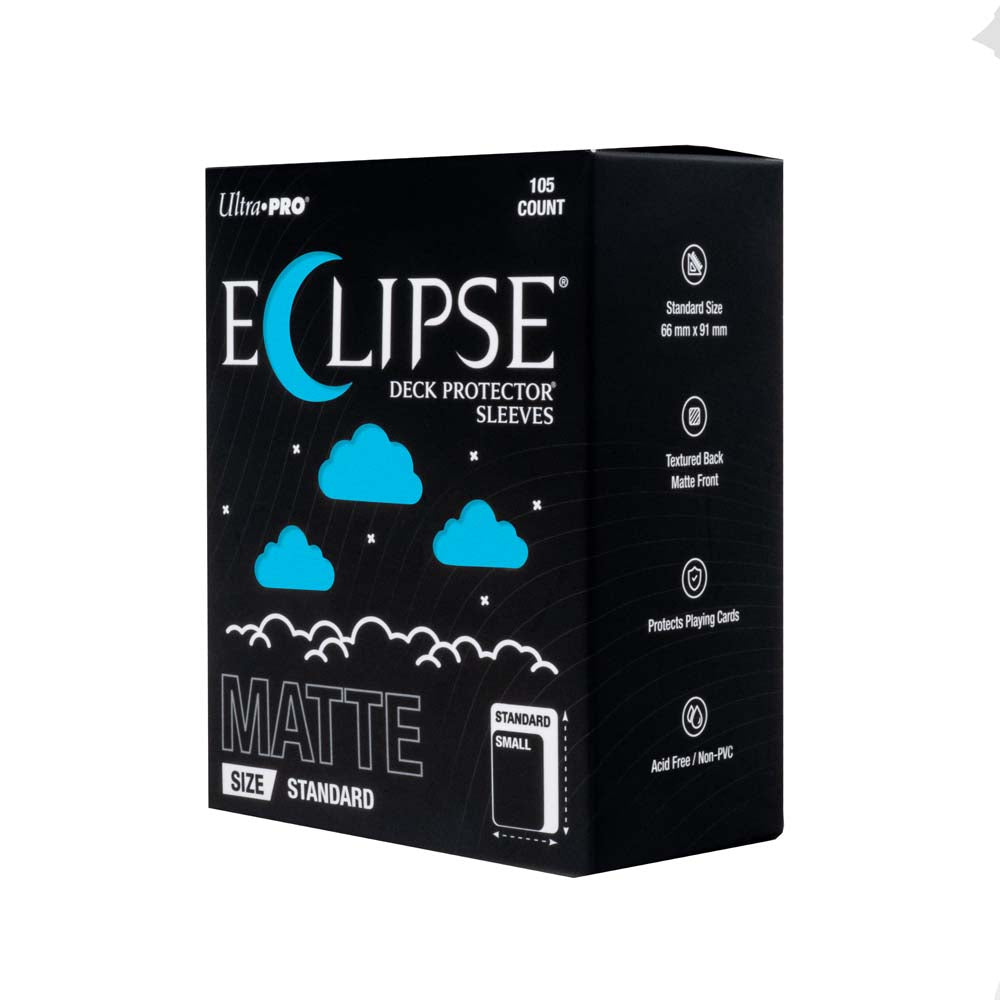 Ultra Pro - ECLIPSE Matte Standard DECK PROTECTOR Sleeves: Sky Blue - 105ct