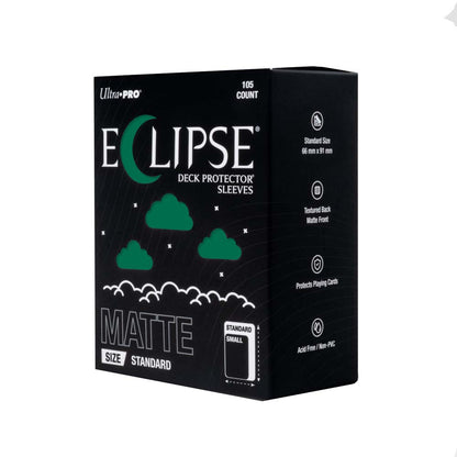Ultra Pro - ECLIPSE Matte Standard DECK PROTECTOR Sleeves: Forest Green - 105ct