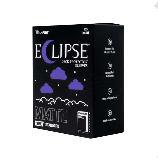 Ultra Pro - ECLIPSE Matte Standard DECK PROTECTOR Sleeves: Royal Purple - 105ct