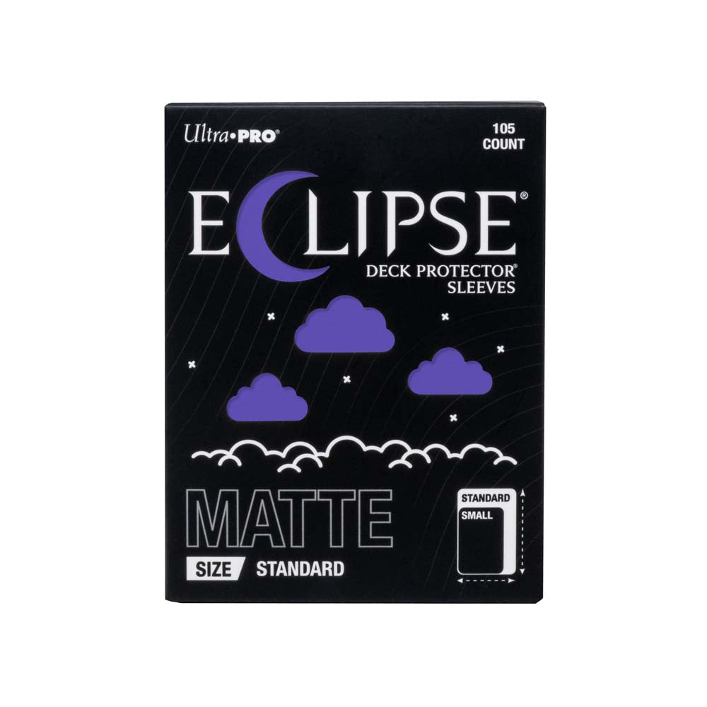 Ultra Pro - ECLIPSE Matte Standard DECK PROTECTOR Sleeves: Royal Purple - 105ct