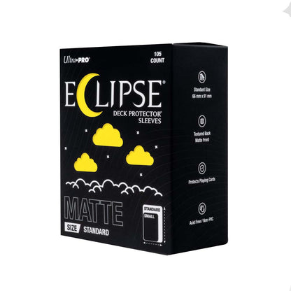 Ultra Pro - ECLIPSE Matte Standard DECK PROTECTOR Sleeves: Lemon Yellow - 105ct