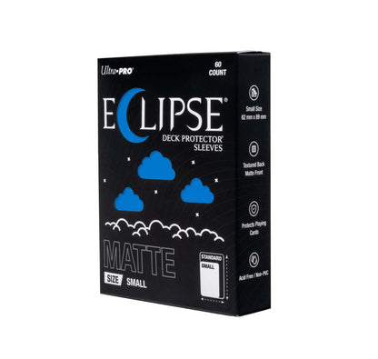 Ultra Pro ECLIPSE Matte Small DECK PROTECTOR Sleeves: Pacific Blue - 60ct