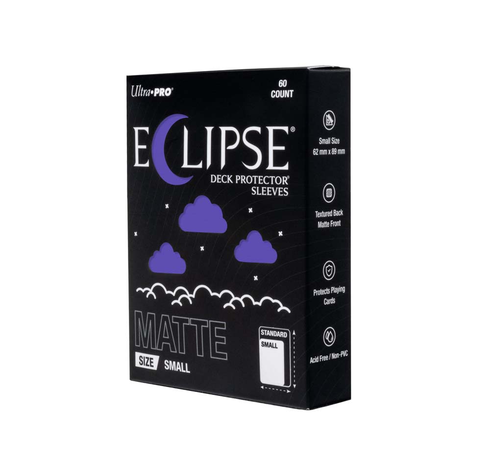 Ultra Pro ECLIPSE Matte Small DECK PROTECTOR Sleeves: Royal Purple - 60ct