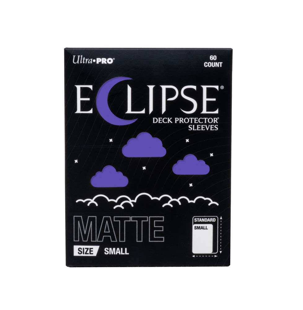 Ultra Pro ECLIPSE Matte Small DECK PROTECTOR Sleeves: Royal Purple - 60ct