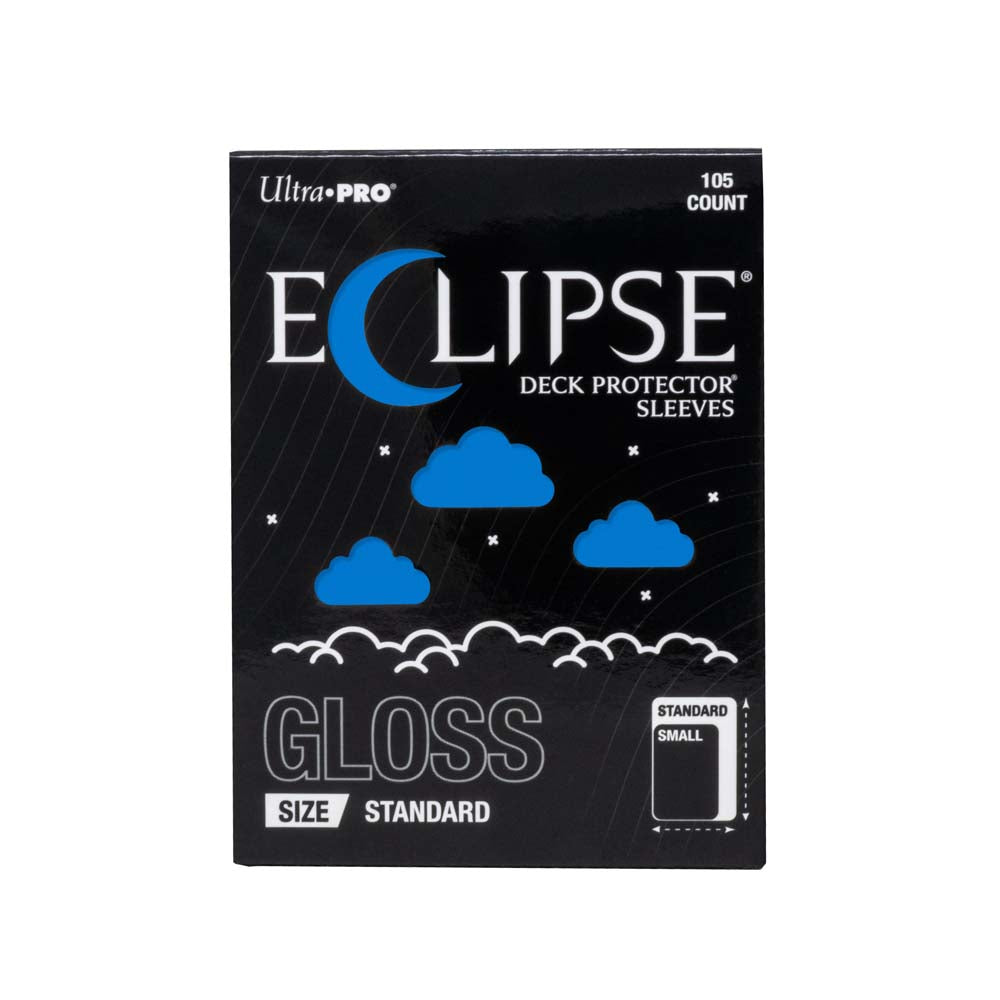 Ultra Pro - ECLIPSE Gloss Standard DECK PROTECTOR Sleeves: Pacific Blue - 105ct
