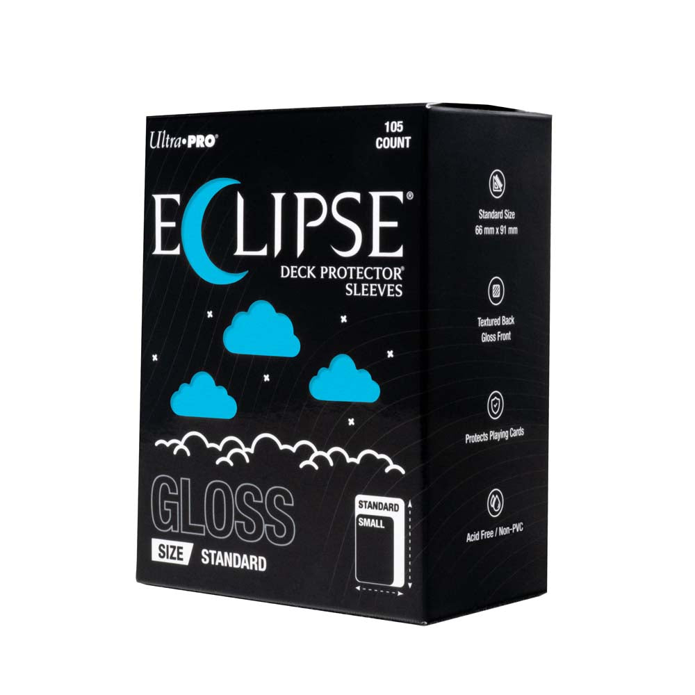 Ultra Pro - ECLIPSE Gloss Standard DECK PROTECTOR Sleeves: Sky Blue - 105ct