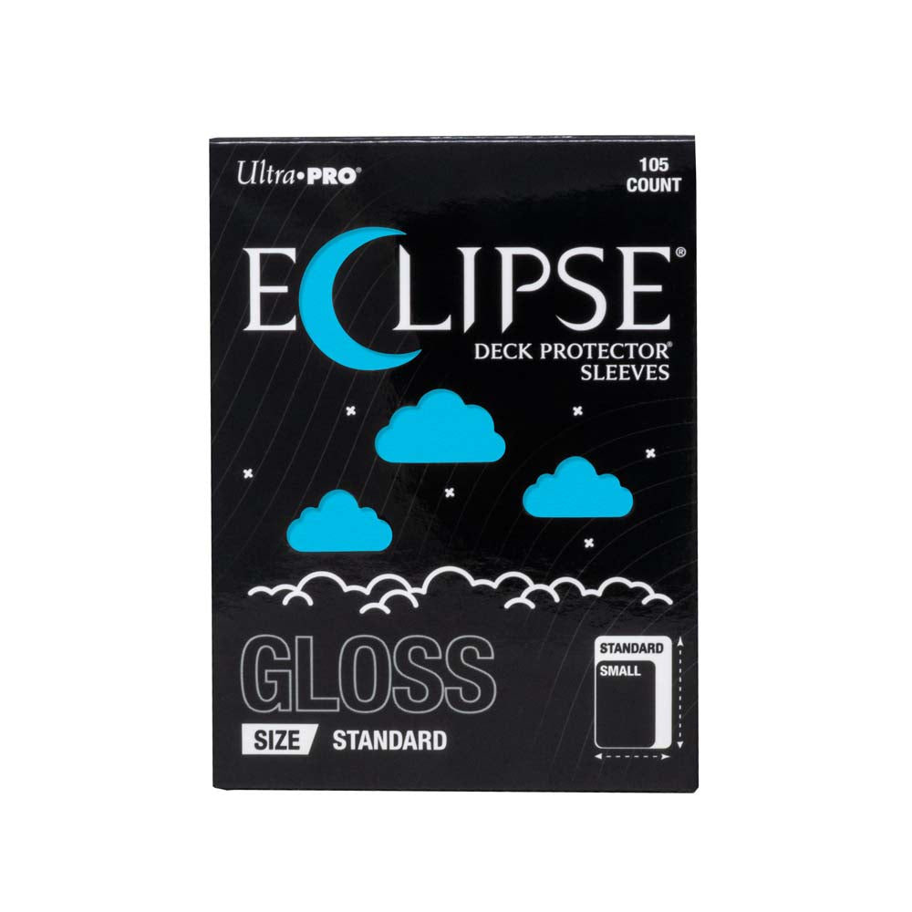 Ultra Pro - ECLIPSE Gloss Standard DECK PROTECTOR Sleeves: Sky Blue - 105ct