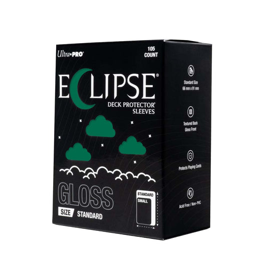 Ultra Pro - ECLIPSE Gloss Standard DECK PROTECTOR Sleeves: Forest Green - 105ct