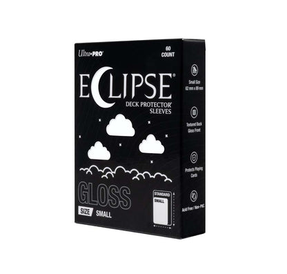 Ultra Pro ECLIPSE Gloss Small DECK PROTECTOR Sleeves: Arctic White - 60ct