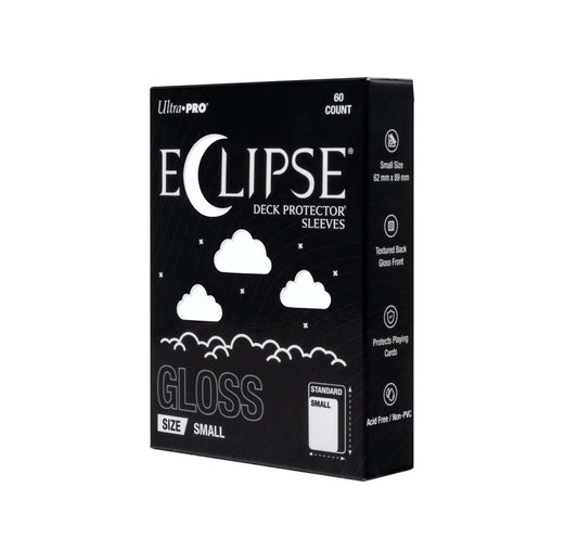 Ultra Pro ECLIPSE Gloss Small DECK PROTECTOR Sleeves: Arctic White - 60ct