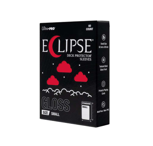 Ultra Pro ECLIPSE Gloss Small DECK PROTECTOR Sleeves: Apple Red - 60ct