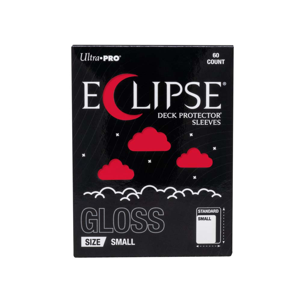 Ultra Pro ECLIPSE Gloss Small DECK PROTECTOR Sleeves: Apple Red - 60ct