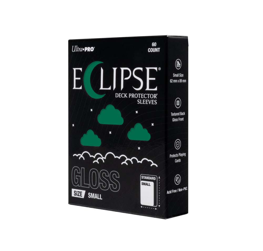 Ultra Pro ECLIPSE Gloss Small DECK PROTECTOR Sleeves: Forest Green - 60ct