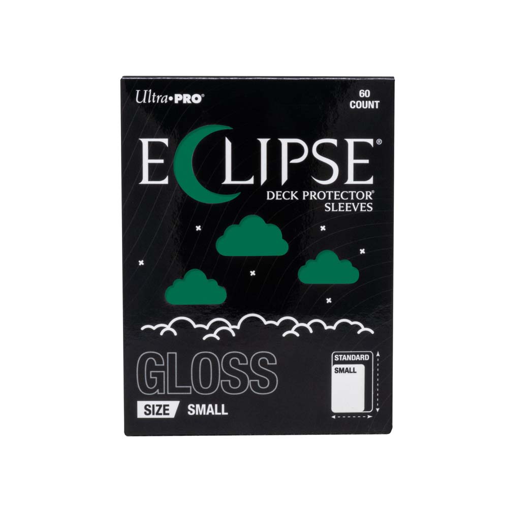 Ultra Pro ECLIPSE Gloss Small DECK PROTECTOR Sleeves: Forest Green - 60ct