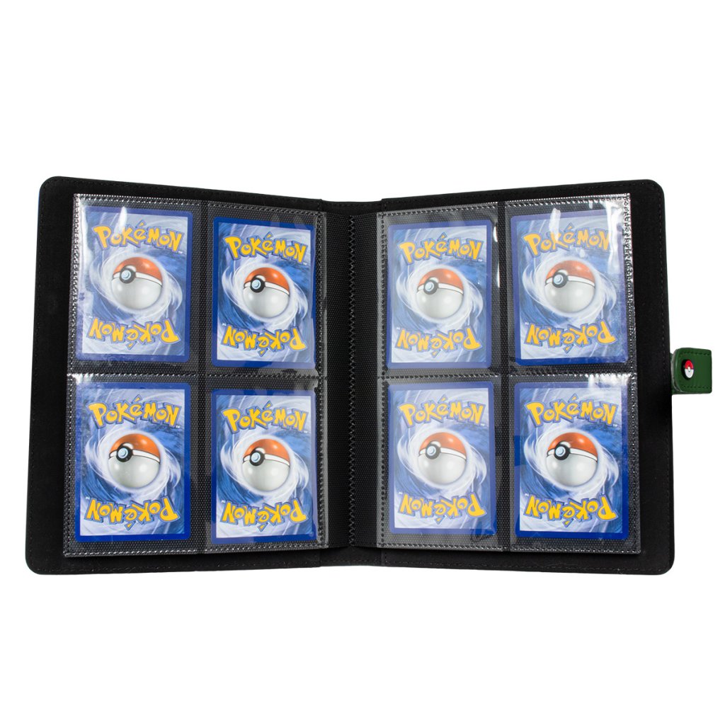 ULTRA PRO Pokémon Premium Green Snap Binder - 4 Pocket